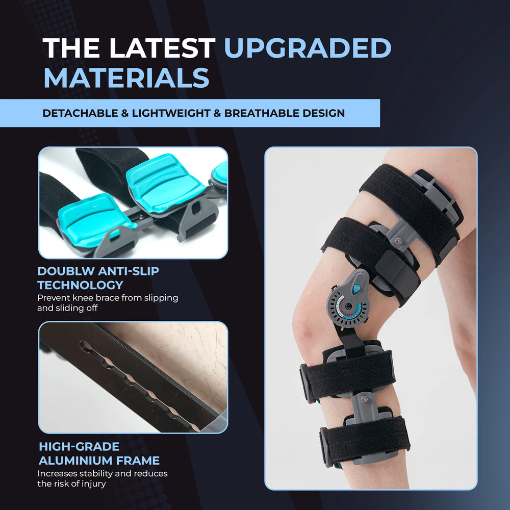 Detachable, lightweight & breathable knee brace - Z1 Knee Brace