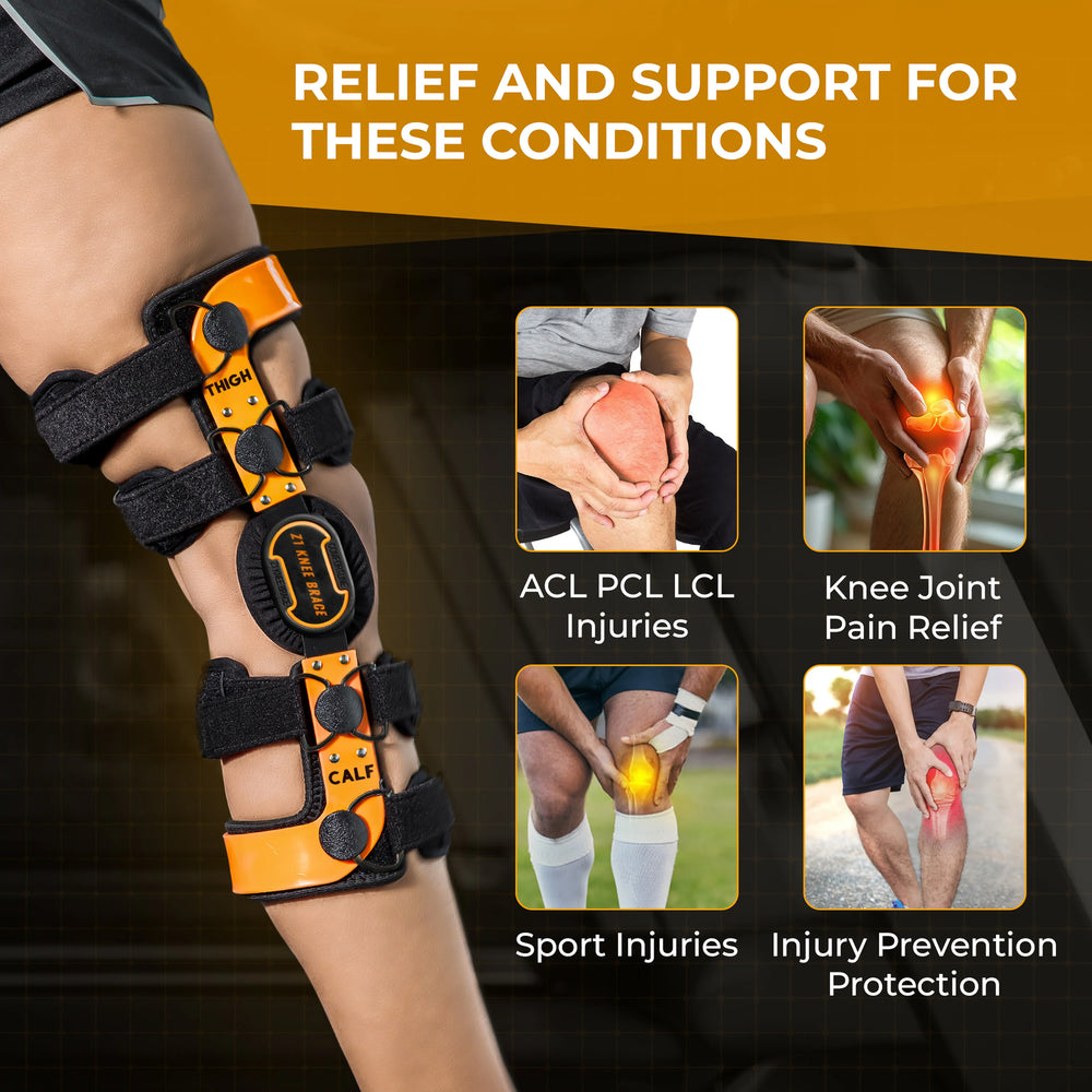 Relief from different conditions by using knee brace - Z1 Knee Brace