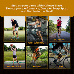 Step up your games with K2 knee braces - Z1 Knee Brace