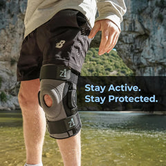 Stay active and protected with our knee brace - Z1 Knee Brace
