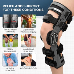 Reliefs and Support by Knee Brace - Z1 Knee Brace