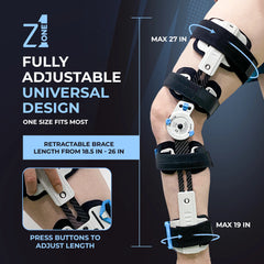 Z1 K10 Eco Hinged ROM Knee Brace